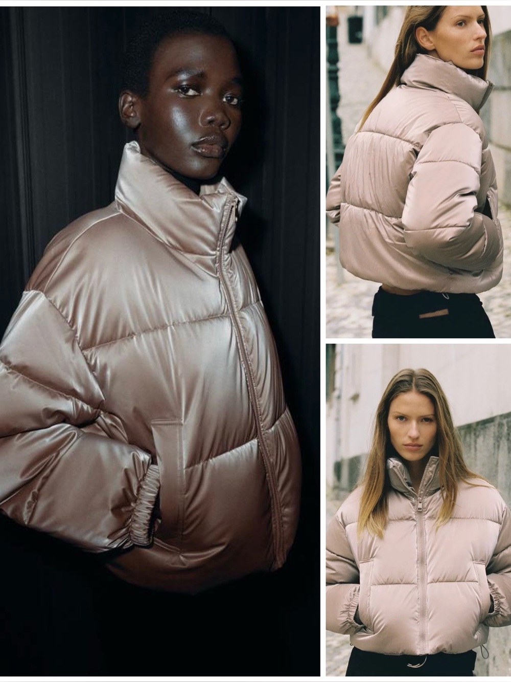 𝓯𝓹 Free People ~ Shiny Water-Repellent Windproof Puffer